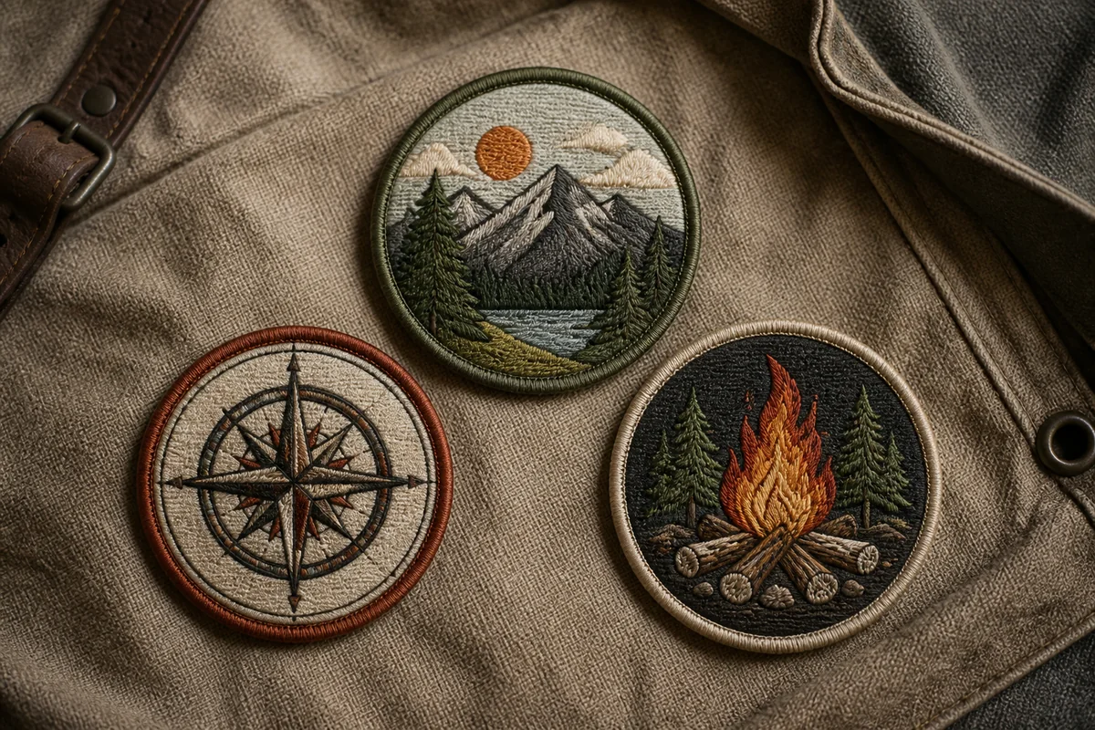 Patch embroidery digitizing services - machine-ready patch files