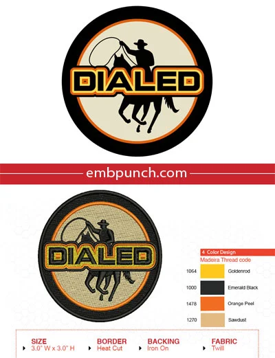 3d puff embroidery digitizing service by Embrogram